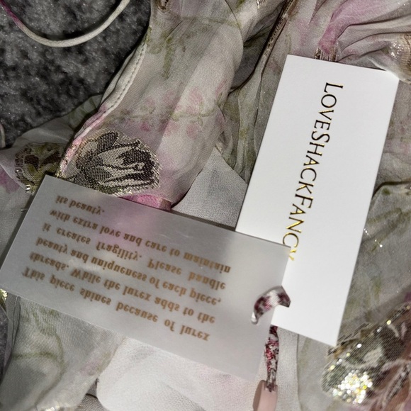 NWT Revolve x LoveShackFancy mini Dress Size: Large - Picture 9 of 10